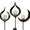 Led-Solar-Gartenstecker Moderne Formen 58,5Cm