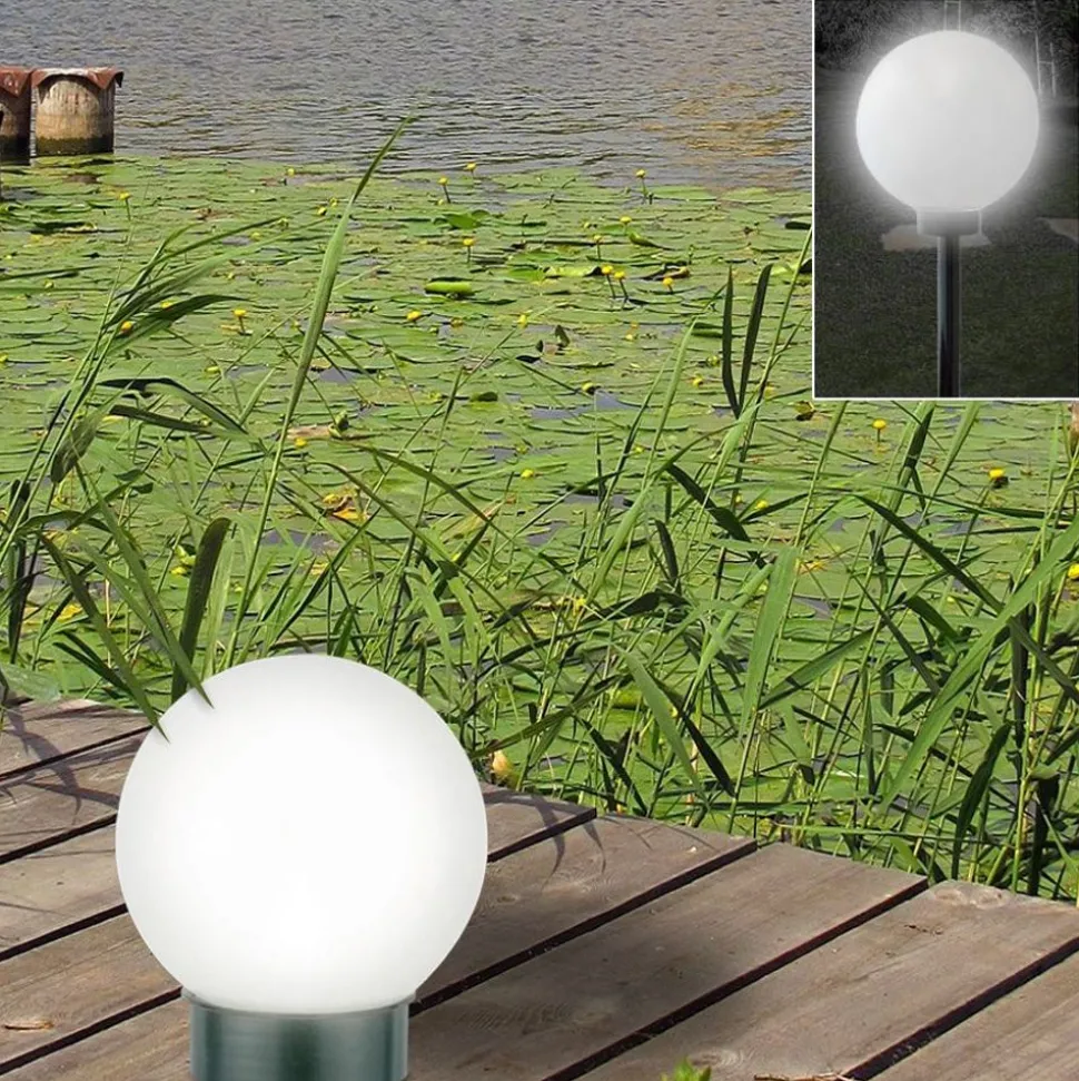 Led-Solar-Kugelleuchte 20Cm