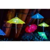 Led-Solar-Lichterkette Cocktailschirm 3,8M Kaltweis