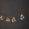 Led-Solar-Lichterkette Gluhbirnendesign Am Seil 4,4M Warmweis