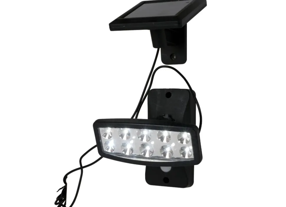Led-Solarstrahler Mit Bewegungsmelder Kaltweis