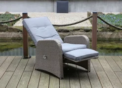 Loungesessel 61,5X107X70Cm 2Er-Set Anthrazit