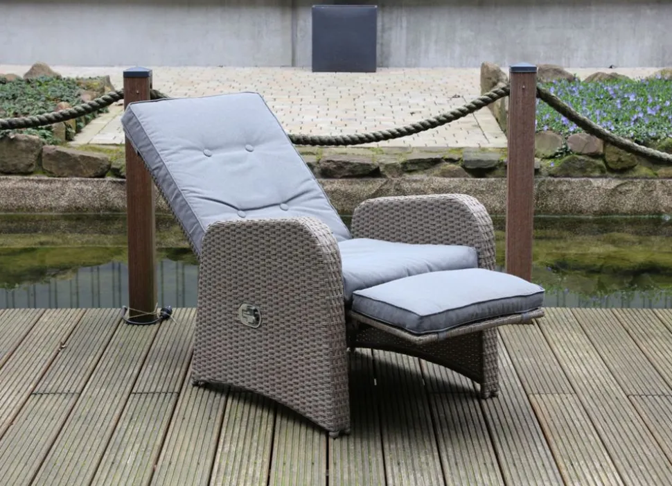 Loungesessel 61,5X107X70Cm 2Er-Set Anthrazit