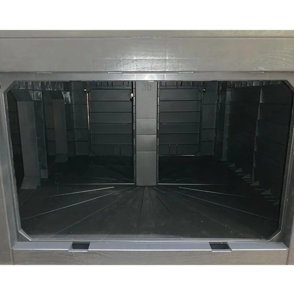 Maxi-Hochbeet Mit 2 Pflanzfachern 150X75X78Cm Anthrazit