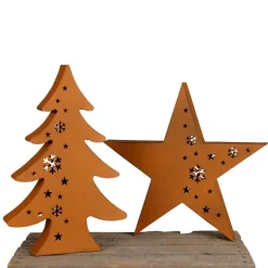 Metall-Deko Stern Im Cut-Out Design