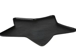 Metall-Dekotablett Stern 36Cm Schwarz