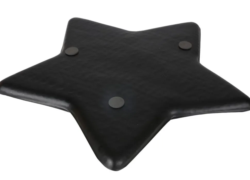 Metall-Dekotablett Stern 36Cm Schwarz