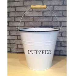 Metall-Eimer Putzfee 5 Liter