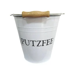 Metall-Eimer Putzfee 5 Liter