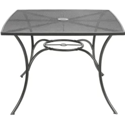 Metall-Gartentisch Paris 100X100X72Cm
