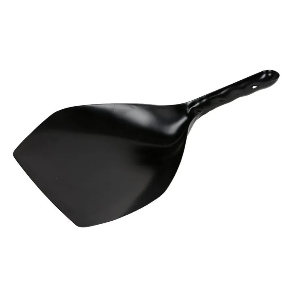 Metall-Kehrblech Mit Handfeger Aus Buchenholz