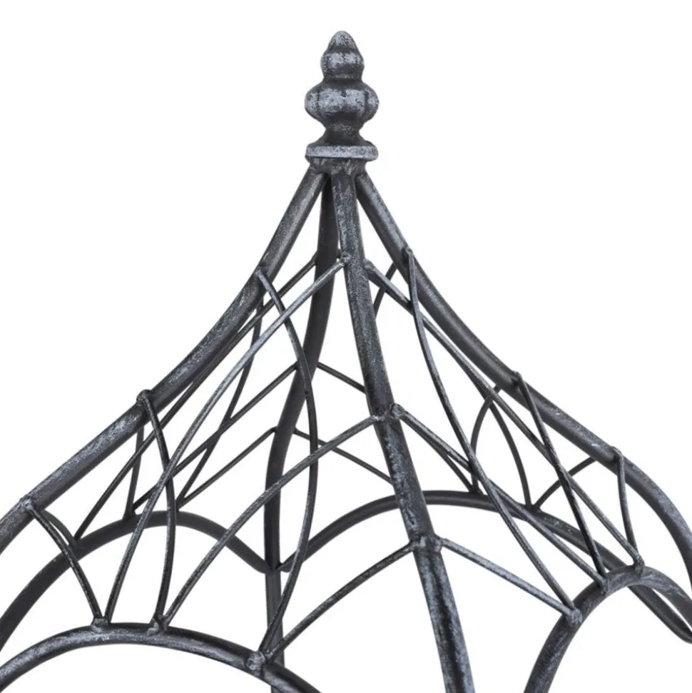 Metall-Rankhilfen 3Er-Set Vintage-Grey