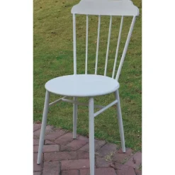 Metallstuhl Scandi 48X88X43Cm Antik-Weis