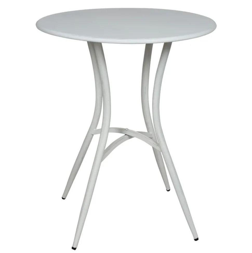 Metalltisch Scandi 59X72Cm Antik-Weis