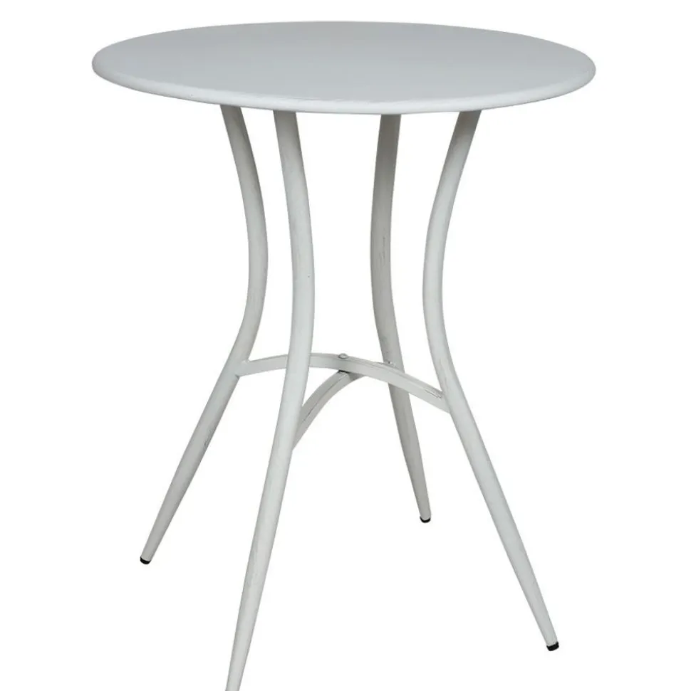 Metalltisch Scandi 59X72Cm Antik-Weis