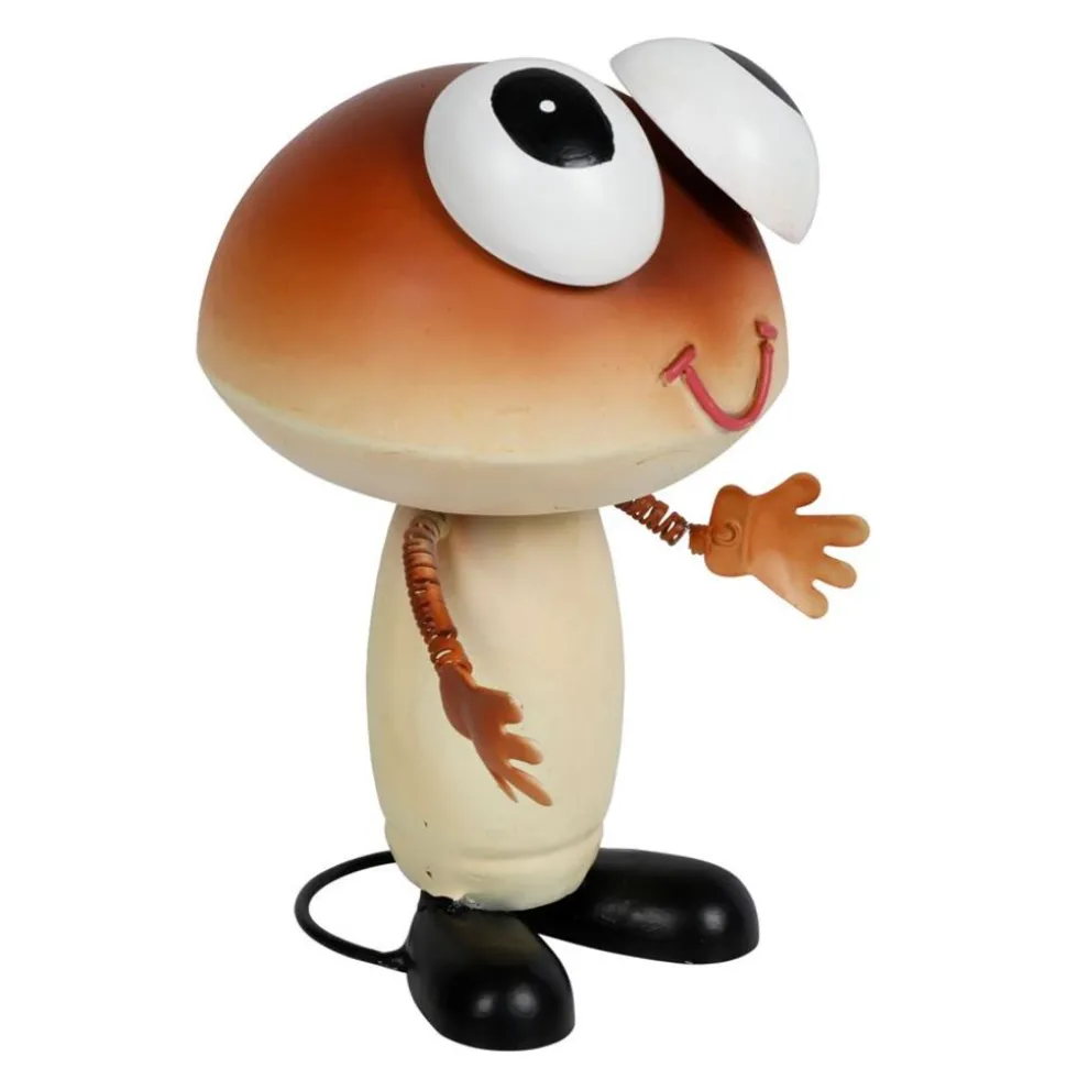 Metall-Wackeldeko Pilz 15Cm