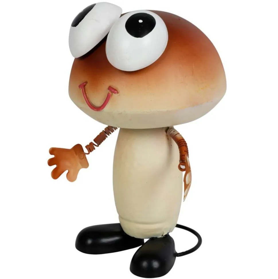 Metall-Wackeldeko Pilz 15Cm