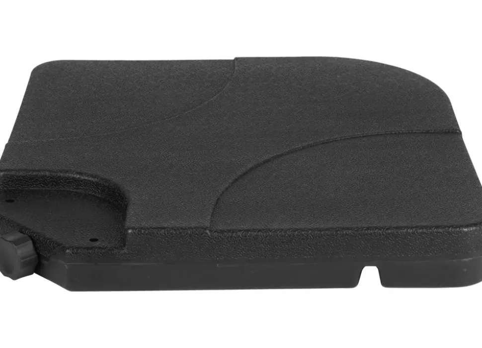 Modulare Ampelschirmplatten 4Er-Set Schwarz