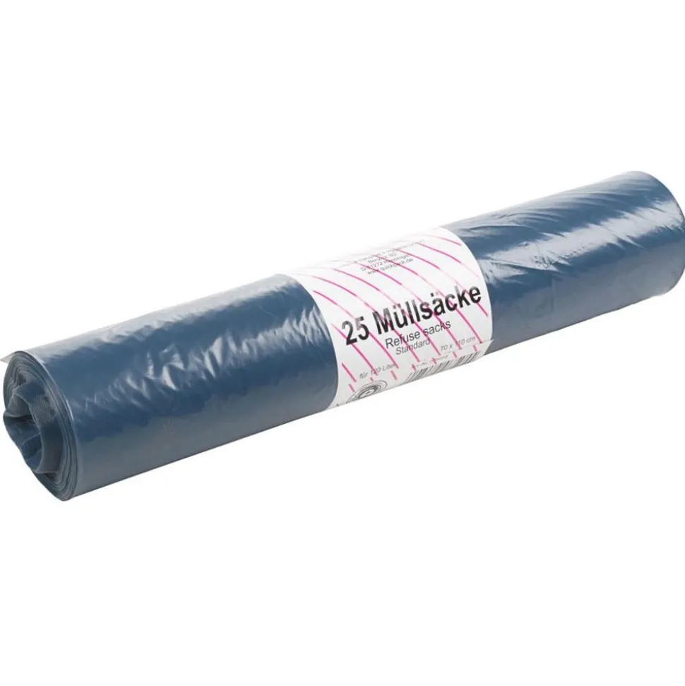 Mullsacke 70X110Cm 120L 25Er Blau