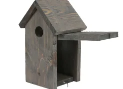 Nistkasten Fur Meisen Aus Kiefernholz Grau