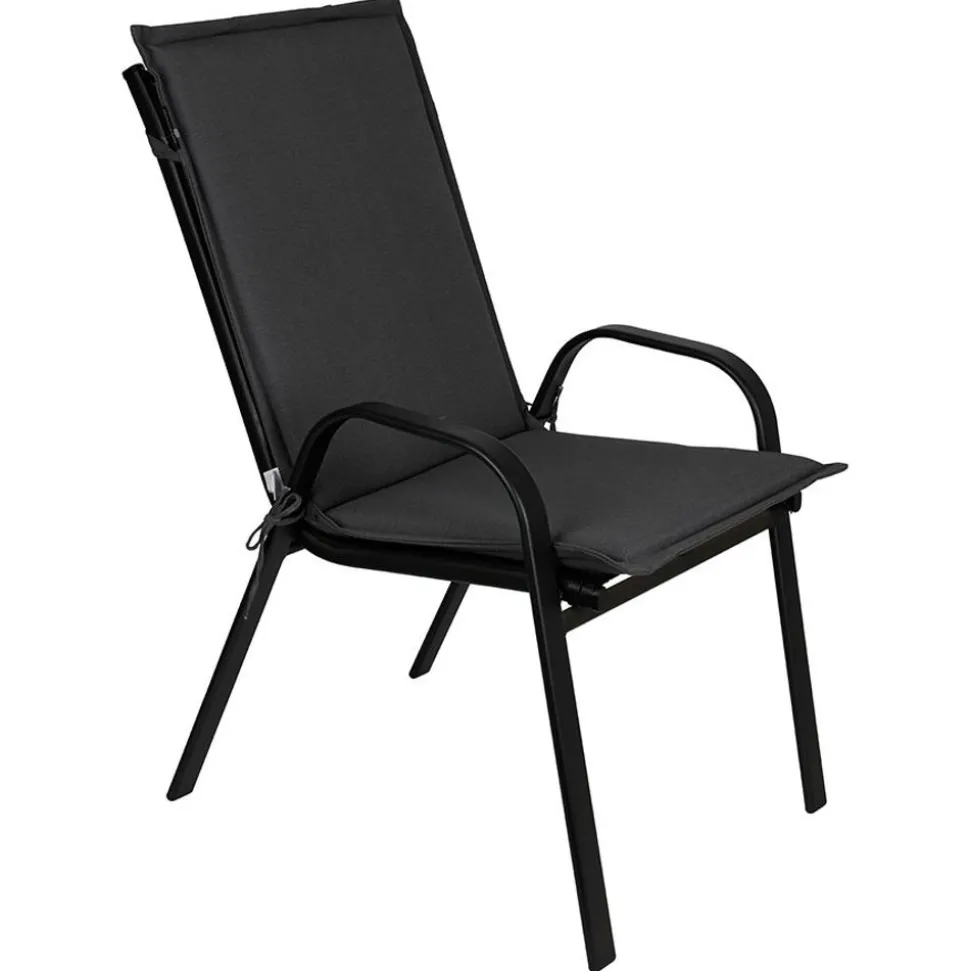 Outdoor-Hochlehner-Stuhlauflage Anthrazit