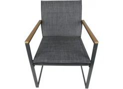 Outdoor-Loungesessel Aus Metall Mit Textilbespannung 2Er-Set