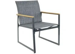 Outdoor-Loungesessel Aus Metall Mit Textilbespannung 2Er-Set