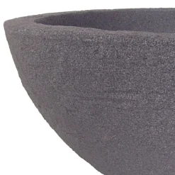 Ovaler Pflanztopf Stone 59X34Cm Grau