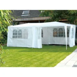 Party Pavillon 6X3M Weis