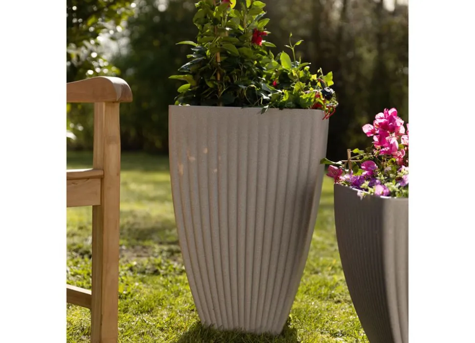 Pflanztopf Lotus 39X60X39Cm Sand