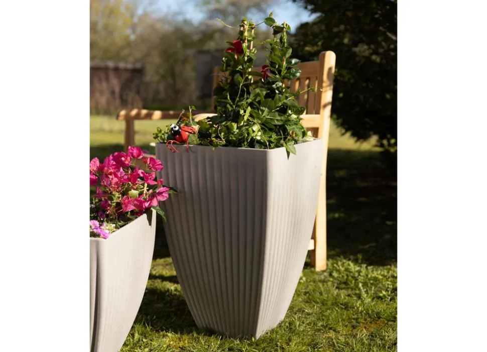 Pflanztopf Lotus 39X60X39Cm Sand