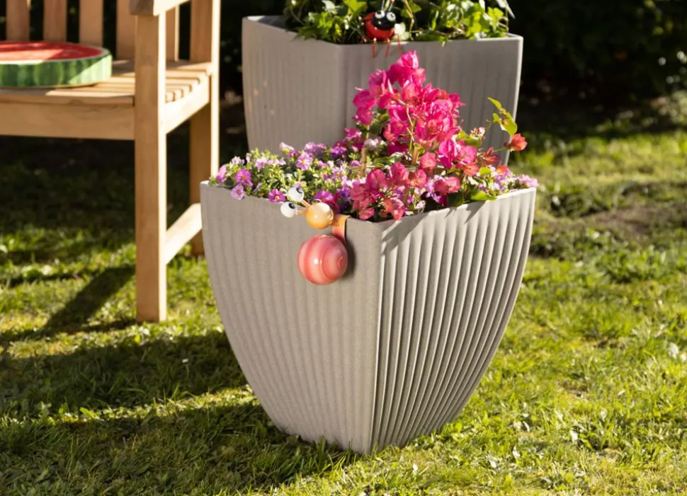Pflanztopf Lotus 39X42X39Cm Sand