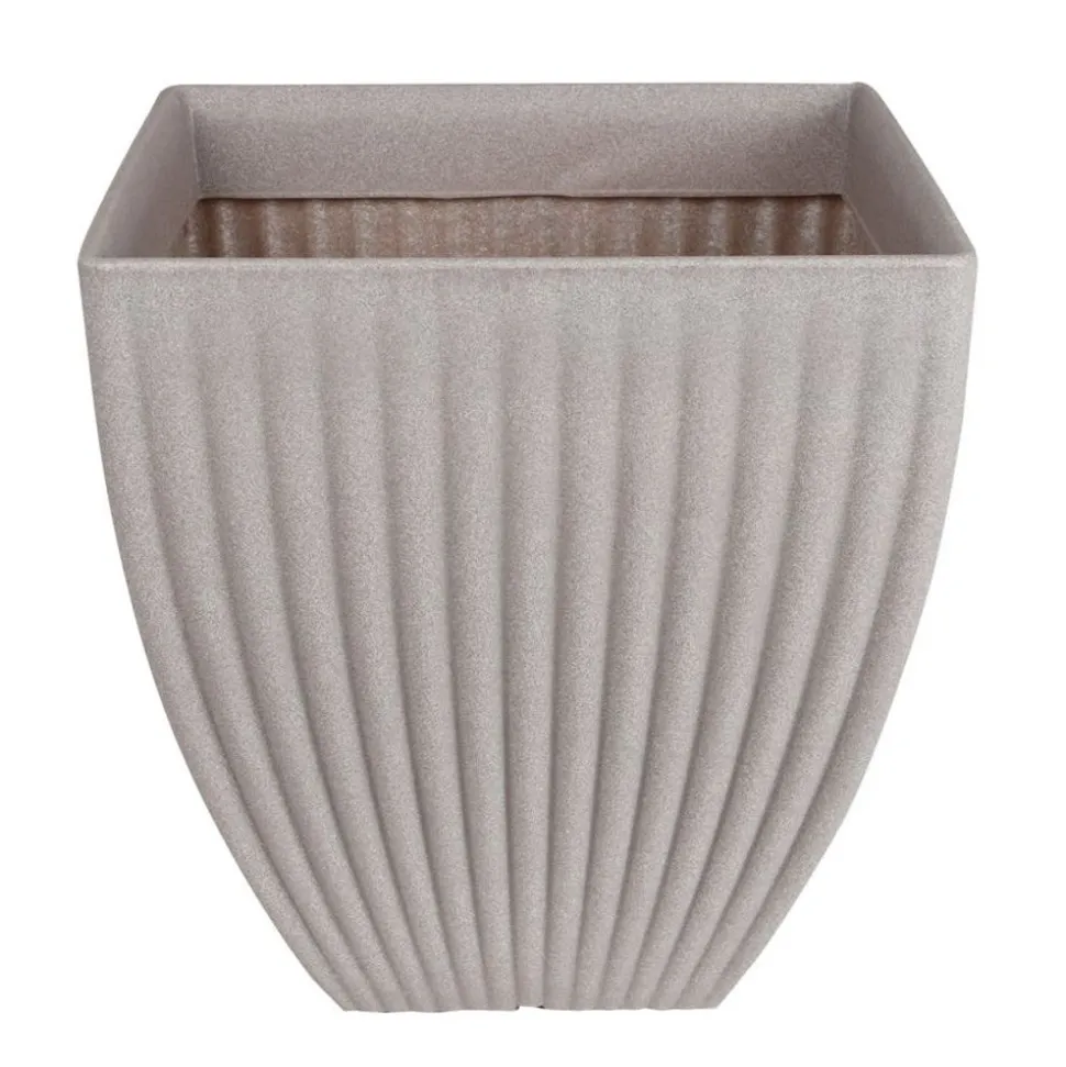 Pflanztopf Lotus 39X42X39Cm Sand