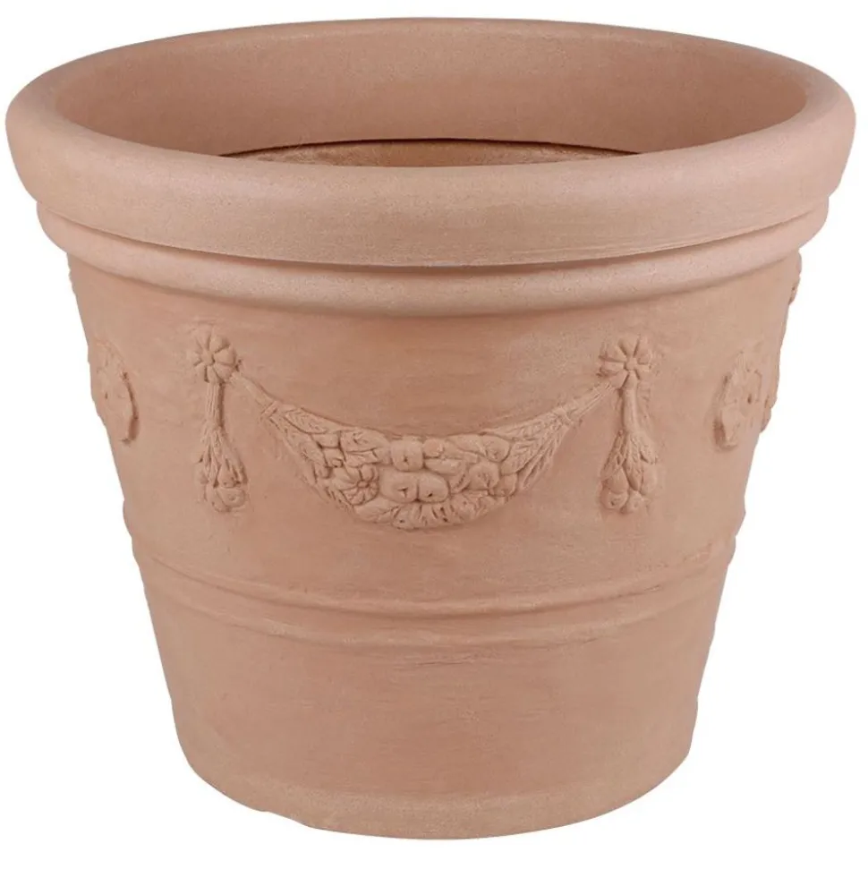 Pflanztopf Siena Traube 52X43,5Cm Terrakotta