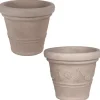 Pflanztopf Siena 37X33Cm Sand