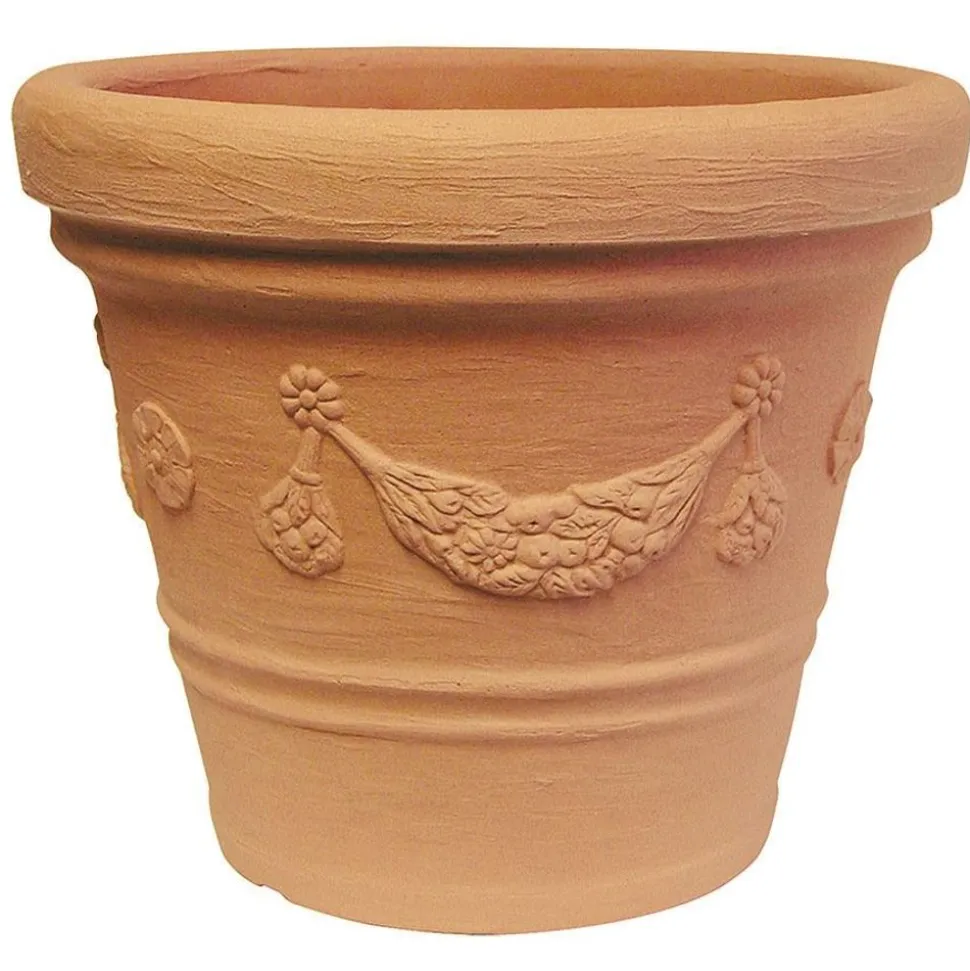 Pflanztopf Siena 30X24Cm Terrakotta