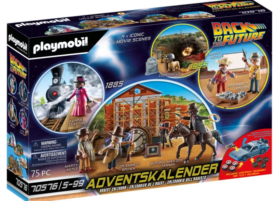Playmobil 70576 Adventskalender Back To The Future Part 3