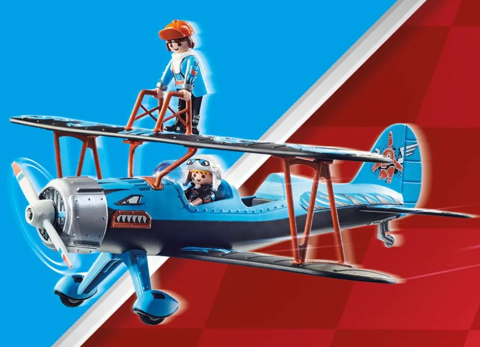 Playmobil 70831 Air Stuntshow Doppeldecker Phonix