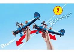 Playmobil 70831 Air Stuntshow Doppeldecker Phonix