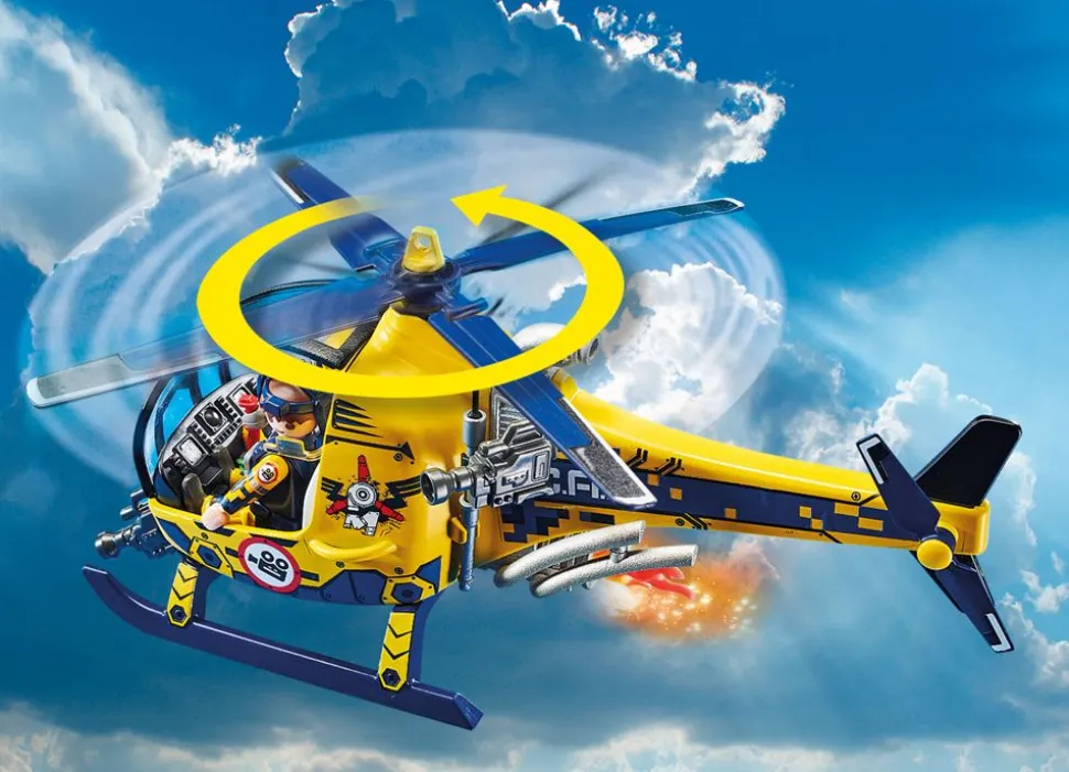 Playmobil 70833 Air Stuntshow Filmcrew-Helikopter