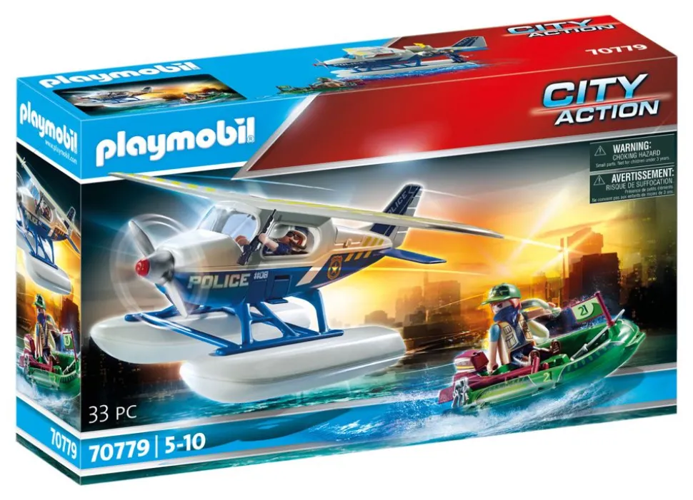 Playmobil 70779 City Action Polizei-Wasserflugzeug