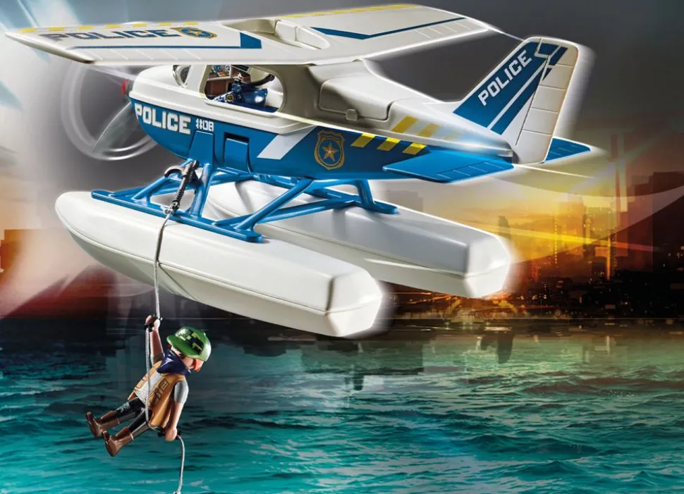 Playmobil 70779 City Action Polizei-Wasserflugzeug