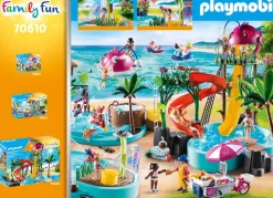 Playmobil 70610 Family Fun Spasbecken Mit Wasserspritze