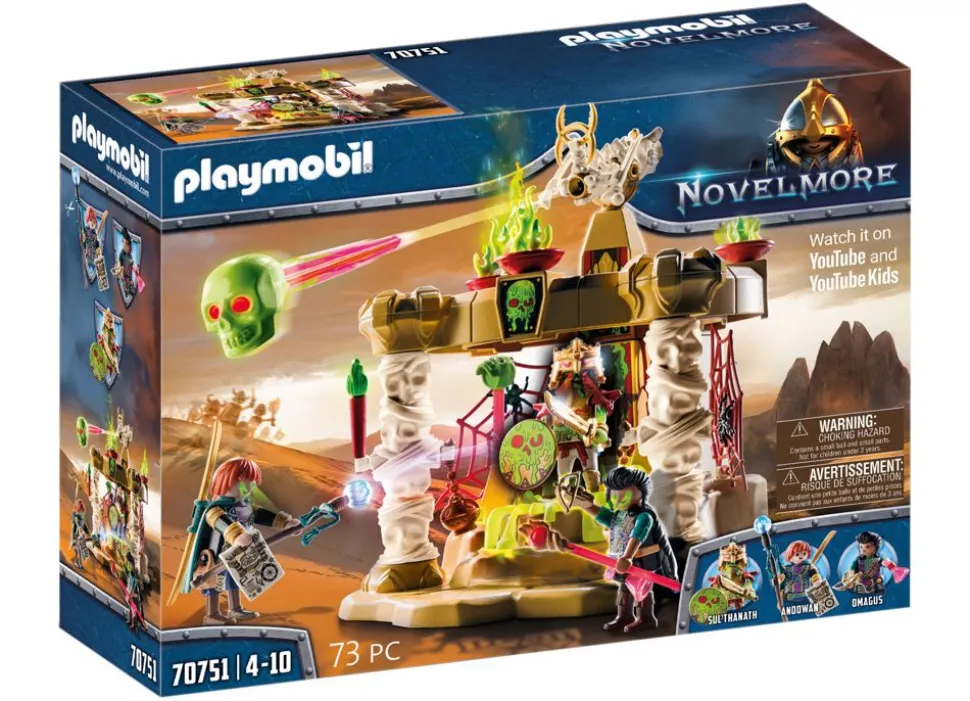 Playmobil 70751 Novelmore Sal'Ahari Sands - Tempel Der Skelettarmee