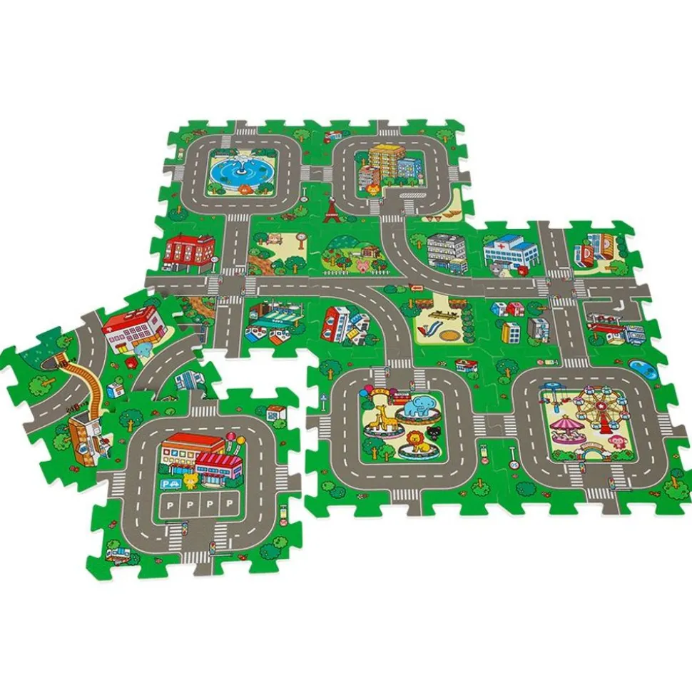 Puzzlematte Strase 9-Teilig