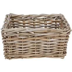 Rattankorb Bali Aus Weidengeflecht 29X25X14Cm