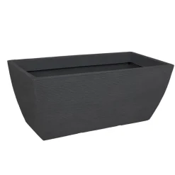 Rillen-Pflanztrog 79,5X34X39Cm Anthrazit