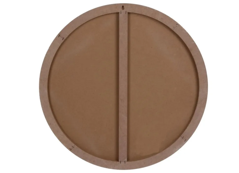 Rundes Wandbild Aus Mdf 58Cm Hirsch Im Wald
