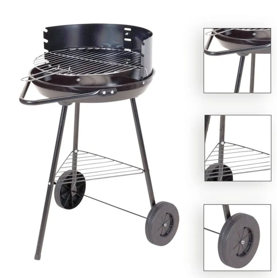 Rundgrill Mit Radern 40Cm