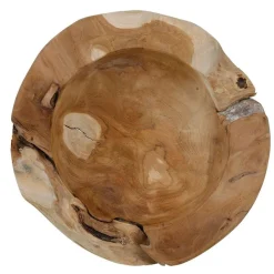 Rustikale Teakholzschale 27-30Cm